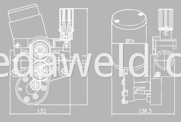 DC28V Welding Wire Feeder Assembly